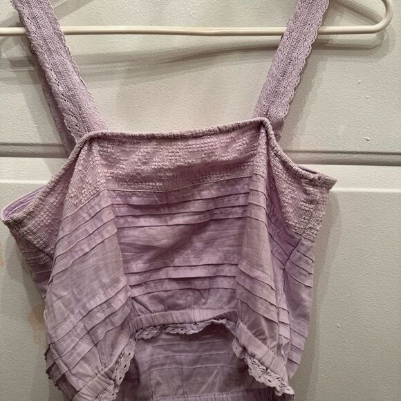 Aeropostle Lilac Lace detail tank top - Picture 3 of 3